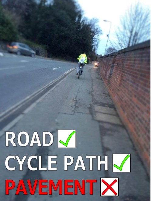 Road Cycle Path Pavement