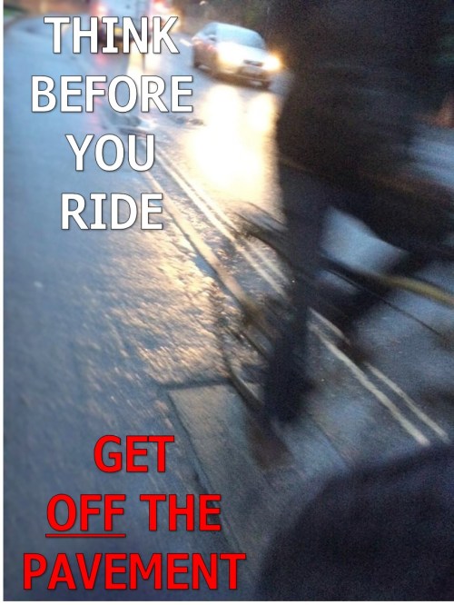 Think Before You Ride