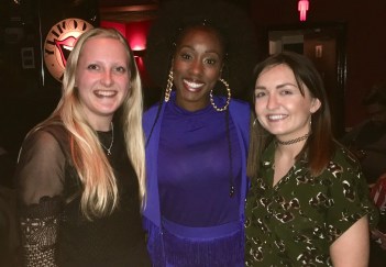 Left is me, middle Scarlette and right Louise, all smiling