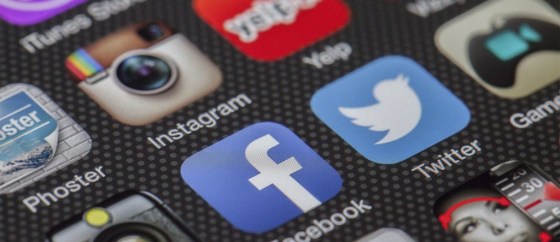 Photo of different apps on a screen